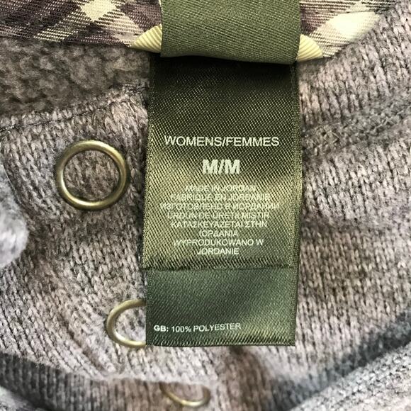 The North Face Crescent Hooded Pullover Fleece sweater size M - Picture 8 of 9